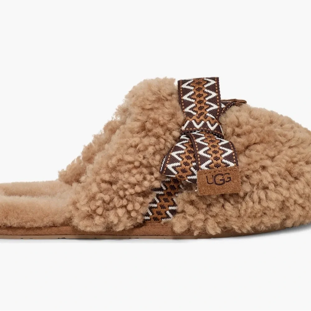 AUTHENTIC UGG Maxi Curly Genuine Shearling Scuff Slipper (Women) 8 - Picture 3 of 3